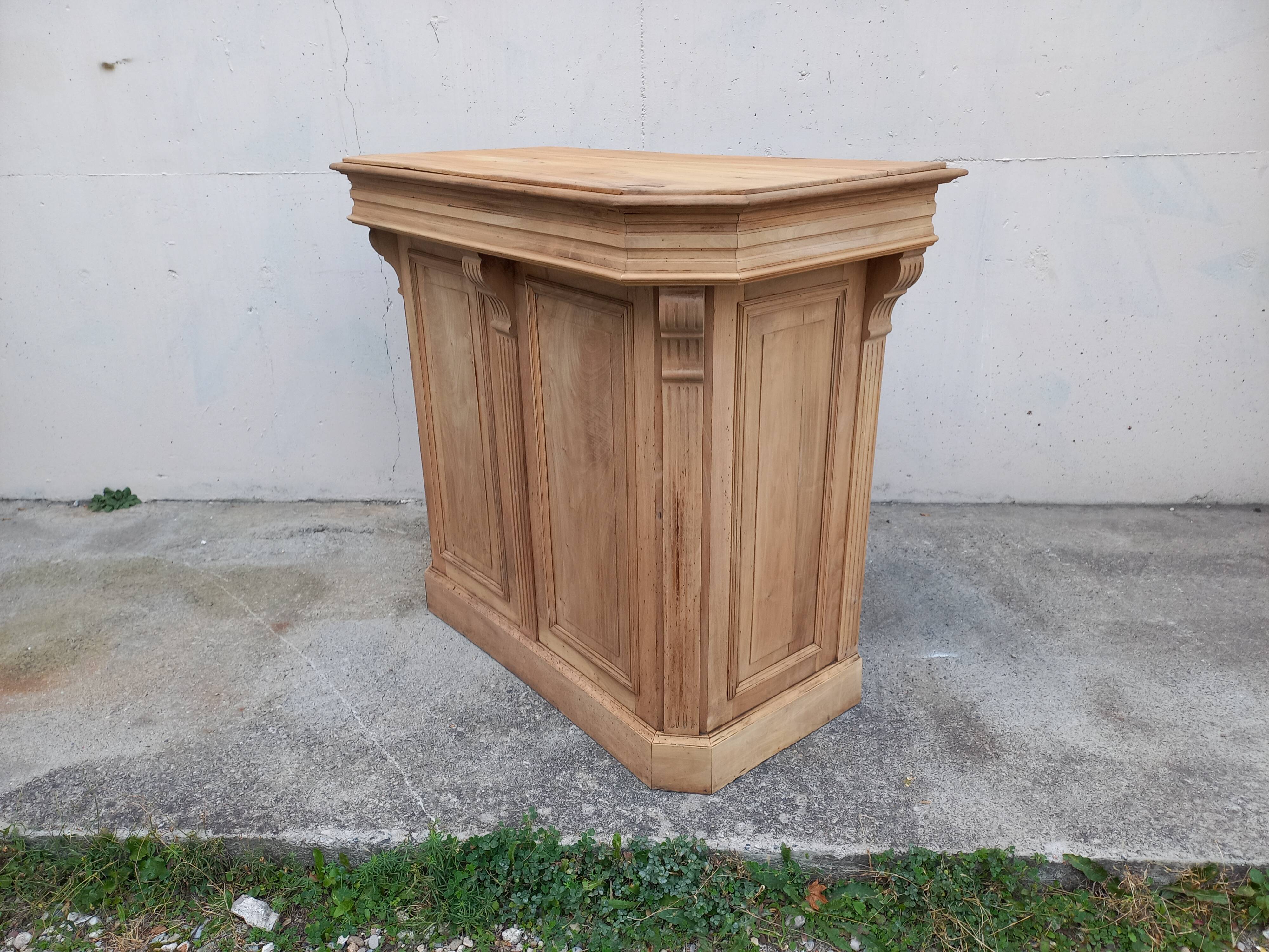 Former store counter, bar