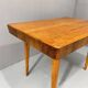 Table à manger réglable en noyer par Setona, années 1950, Tchécoslovaquie