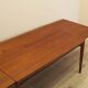 Teak extending dining table Henning Kjærnulf, Vejle, 1960s