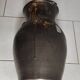 Saint Amand flamed stoneware pitcher