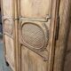 Norman wedding cabinet in raw oak 19th century