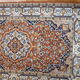 India Agra 78 x 130 cm hand made wool rug