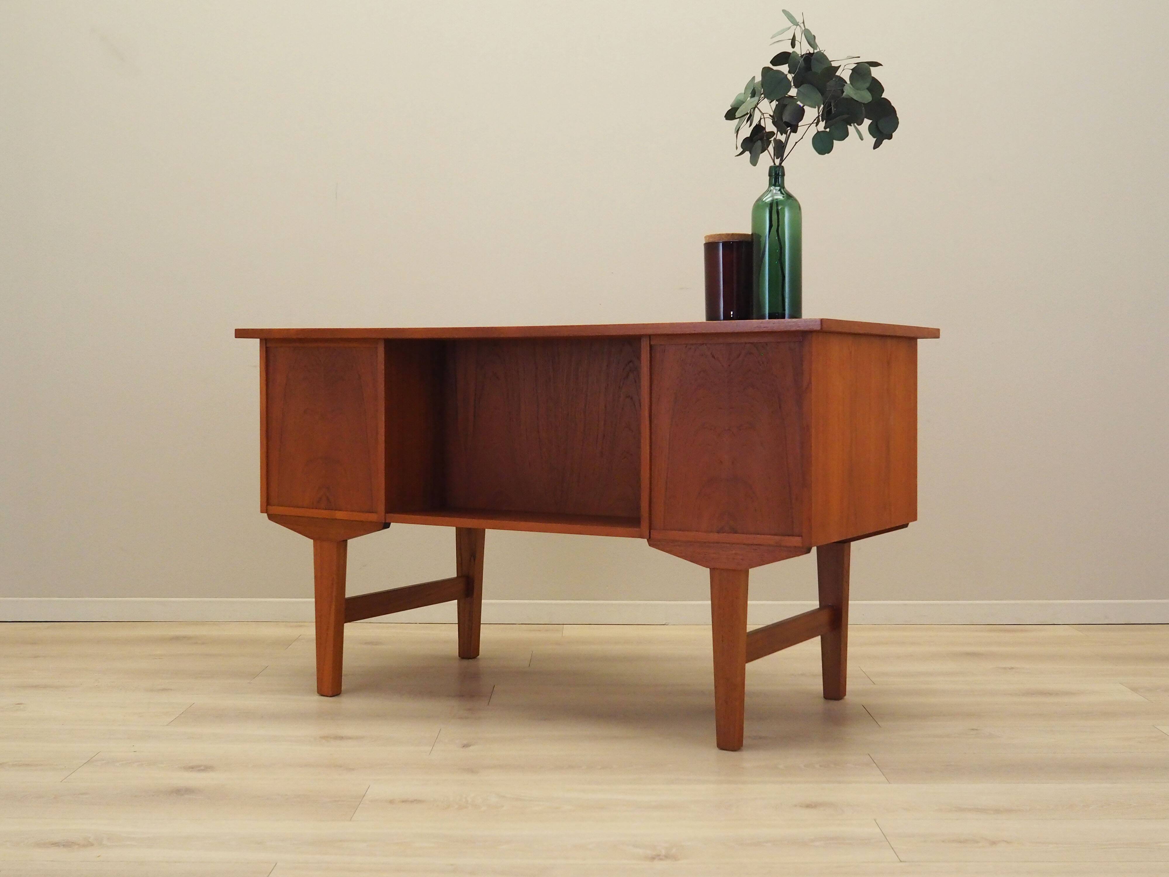 Teak desk, Danish design, 1960s, production: Denmark