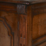 Antique oak carved art & crafts buffet