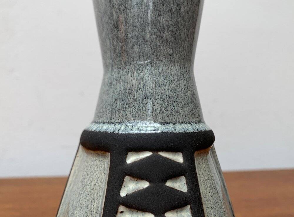 Ceramic vase from the Danish mid-century studio of Frank Keramik, 1960s.