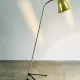 'Sun Series' Floor Lamp By H. Busquet For Hala Zeist, Netherlands 1950S