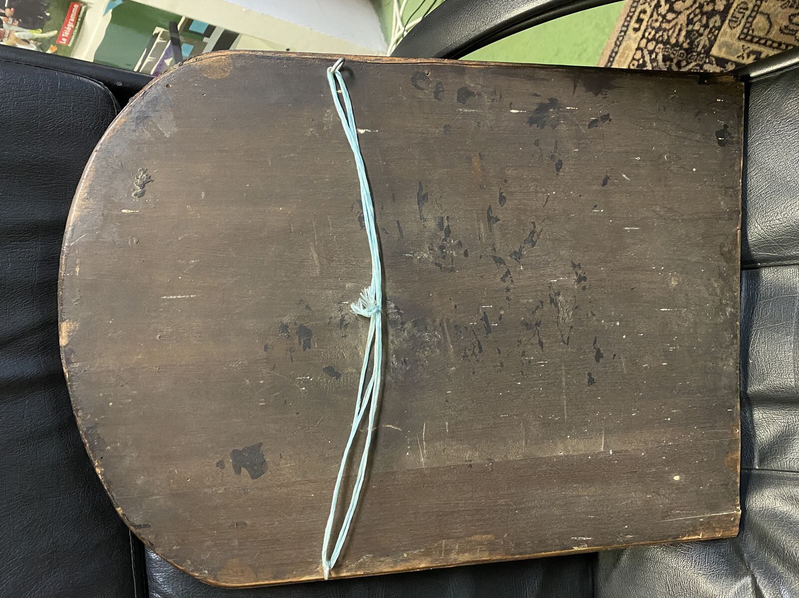 Mahogany english mirror