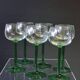 Set of 6 stemmed glasses from Arcoroc in very good condition.