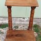 Pray to God in solid walnut