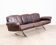 Brown leather 3-seater sofa by Sede, model DS 31, vintage 1960s.