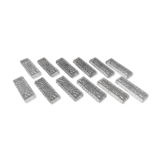 12 Baccarat crystal knife holder