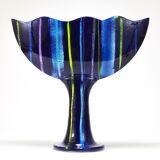 Large Postmodern Ceramic Vase by Jesper Packness, Memphis Style, Denmark