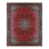 Large Oriental Rug Iran, Kashan Persian -3.00 X 3.85 Meters