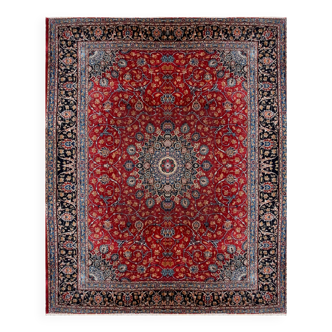 Large Oriental Rug Iran, Kashan Persian -3.00 X 3.85 Meters