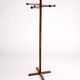 Sculptural wooden coat rack – 1960s modernist design