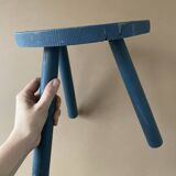 Wooden tripod stool