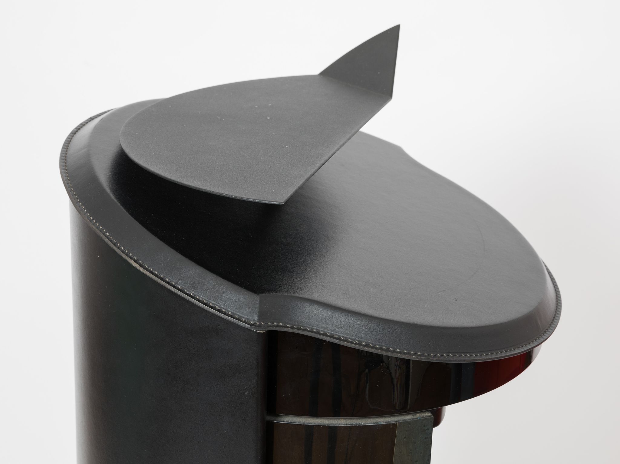 Vintage postmodern bar cabinet by Giovanni Offredi for Saporiti Italia