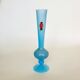 Soliflore vase in blue Italian opaline
