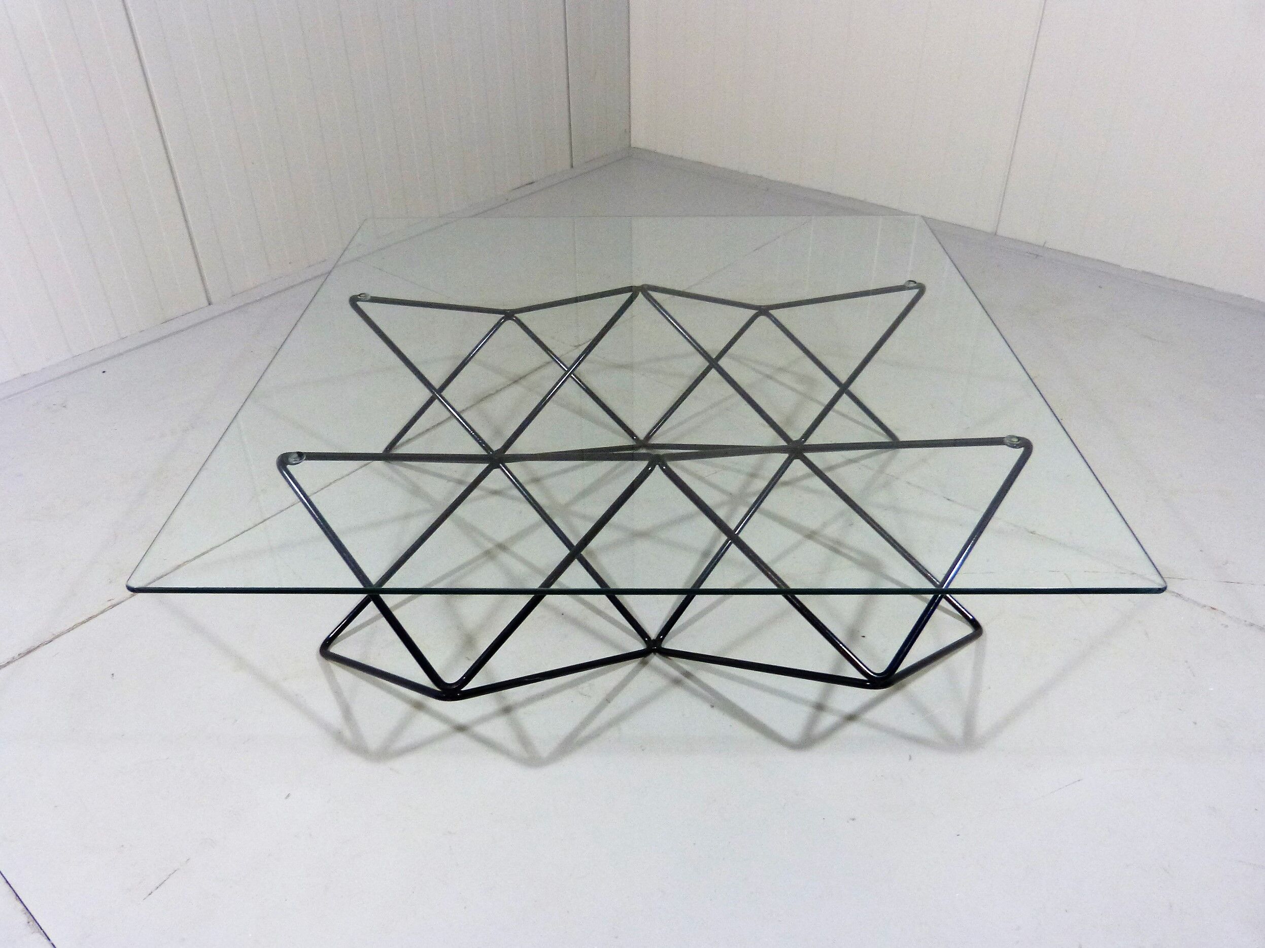 Table basse des années 1980