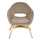 Shell Lounge Chair by Miroslav Navratil, 1960s, Czechoslovakia