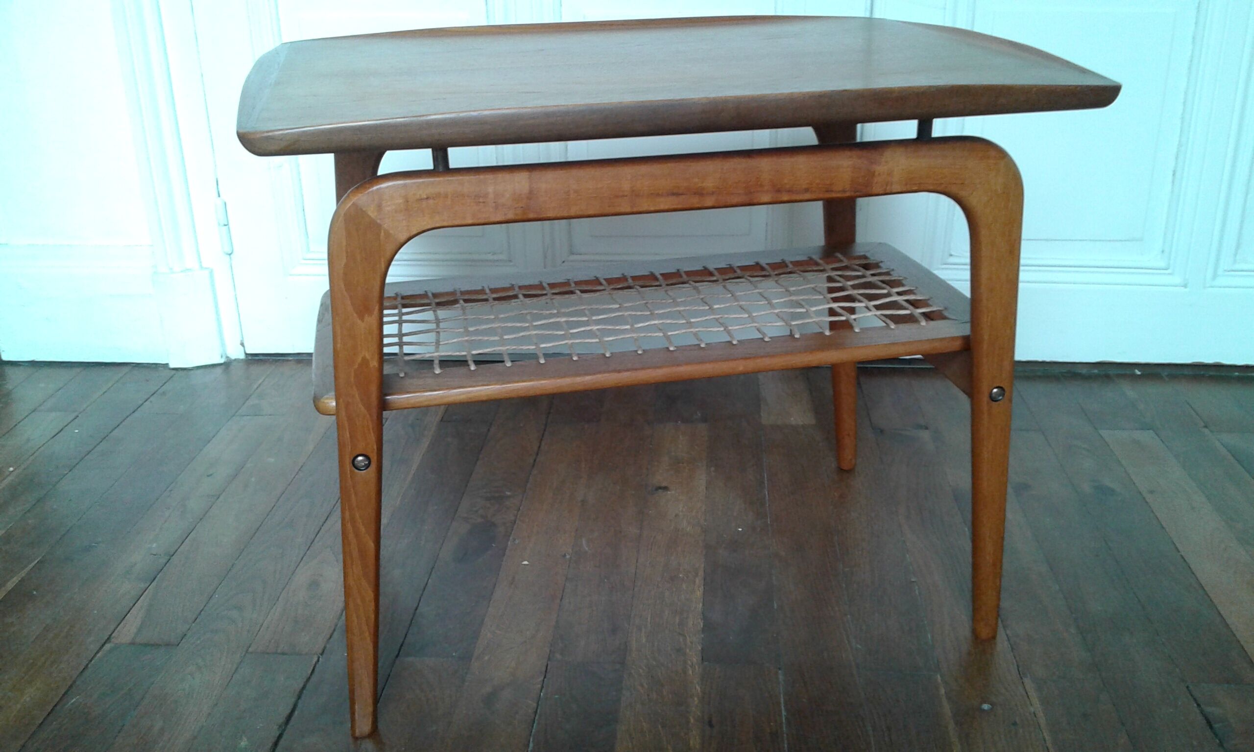 Table d'appoint en teck d' Arne Hovmand Olsen
