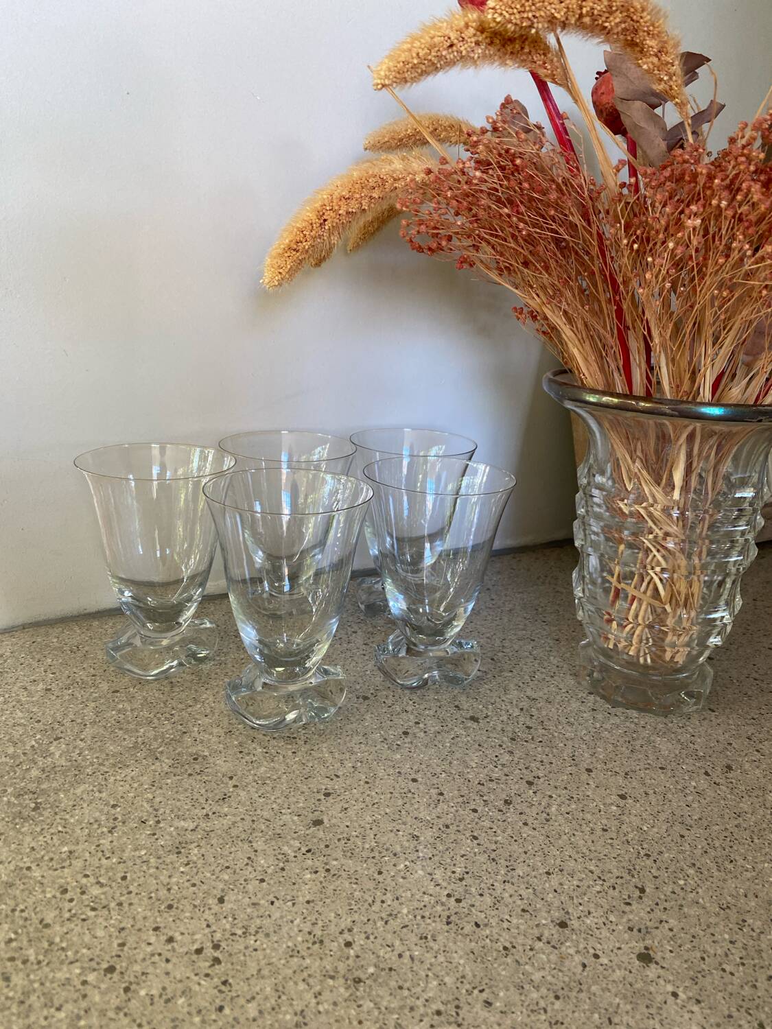 5 glass water glasses