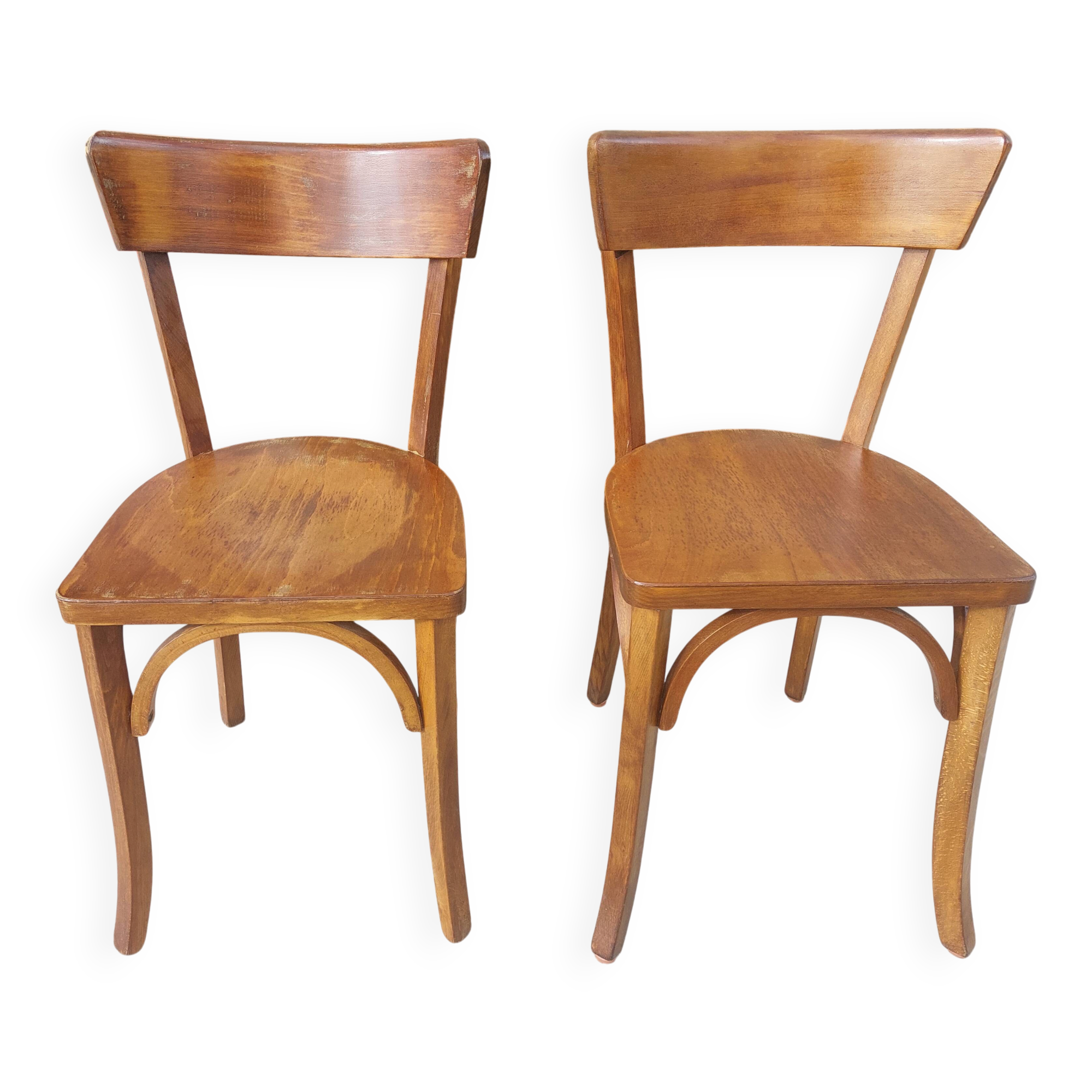 pair of Luterma bistro chairs, dark shade
