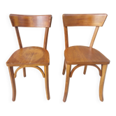 pair of Luterma bistro chairs, dark shade