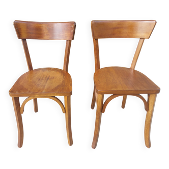 pair of Luterma bistro chairs, dark shade