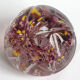 Cut crystal paperweight sulphide