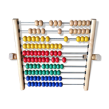 Former abacus wood