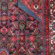 Handmade vintage Persian Malayer rug 129cm x 219cm 1960s