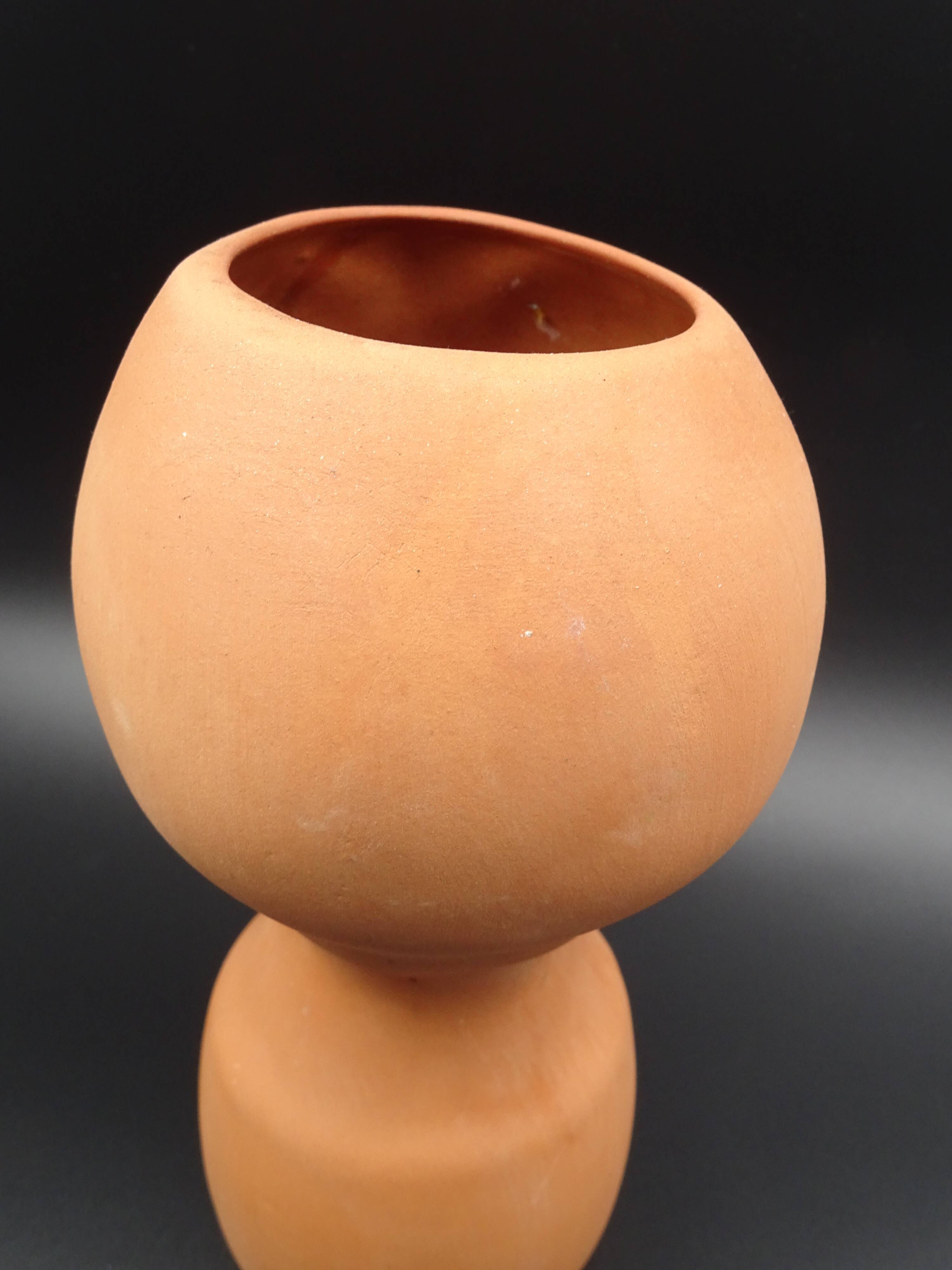 Vase in the shape of a baby's head - poupon