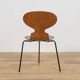 Ant Chair Model 3101 in Teak by Arne Jacobsen for Fritz Hansen, 1970s, Denm