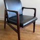 Scandinavian teak armchair
