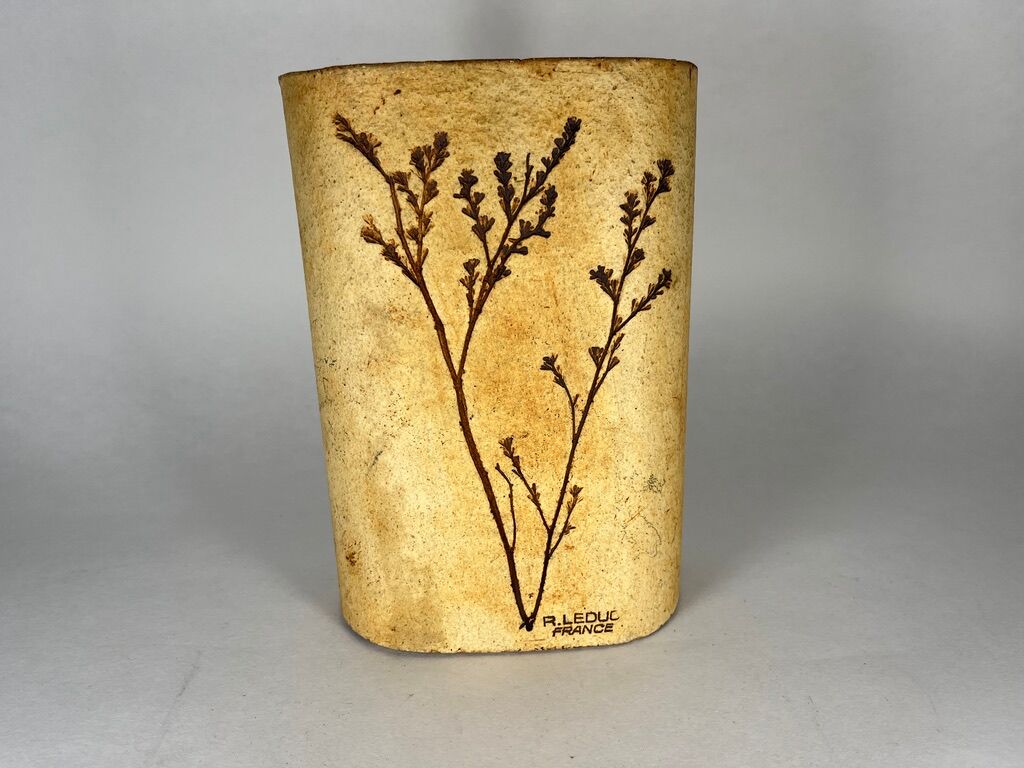 Vase Vallauris de Raymonde Leduc 1970 vintage