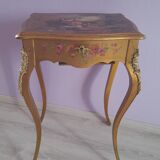 19th century giltwood work table