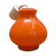 Suspension en opaline orange, 1960/70