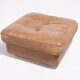 De Sede DS 101 brown leather lounge chairs, 1970's