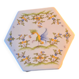 1 Moustiers earthenware trivet