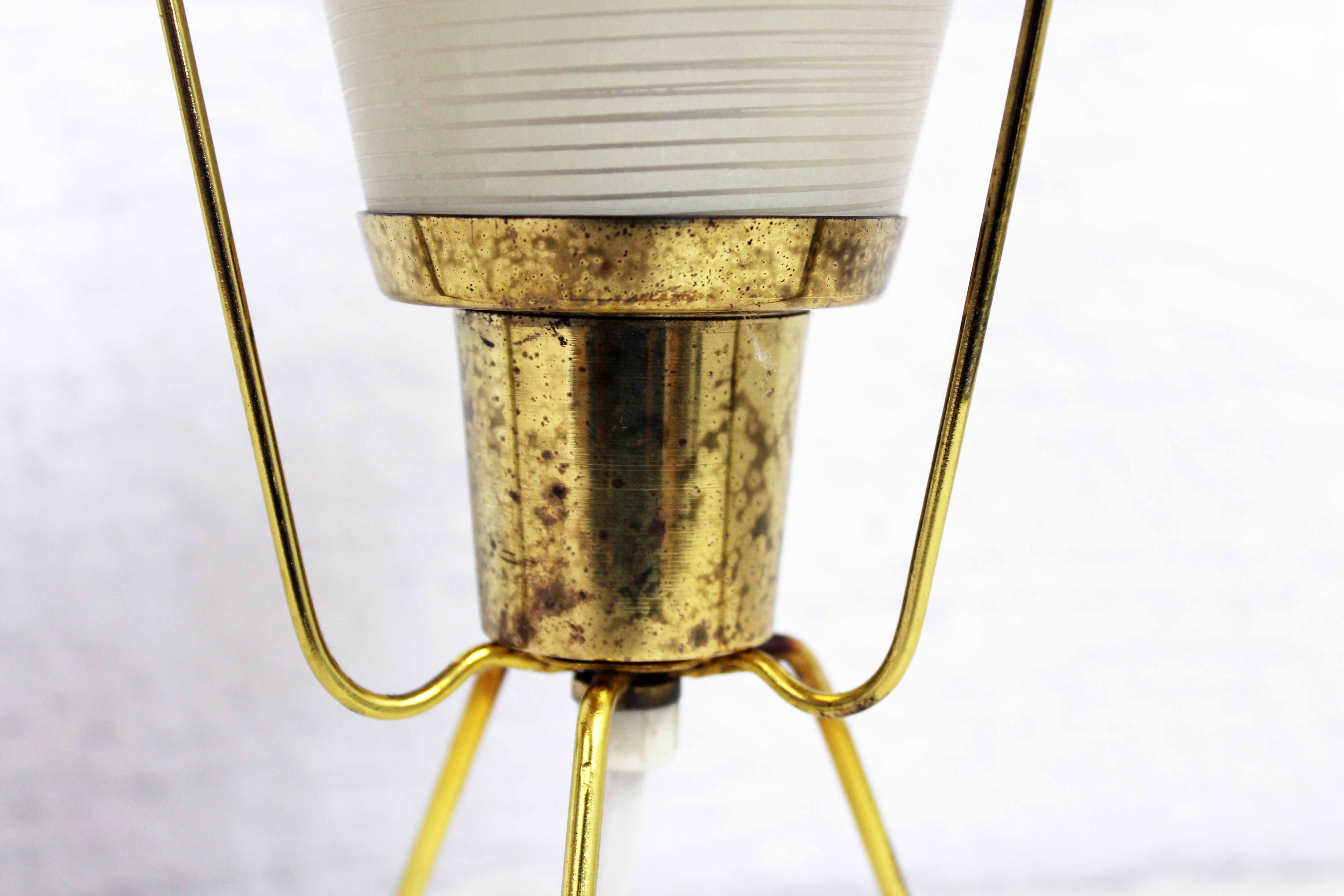 Pair of table lamps or bedside 50s