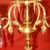 pair of bronze candelabra with 4 candle holders from the late 19th century