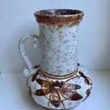 Stoneware vase ceramic signed DDR 70s