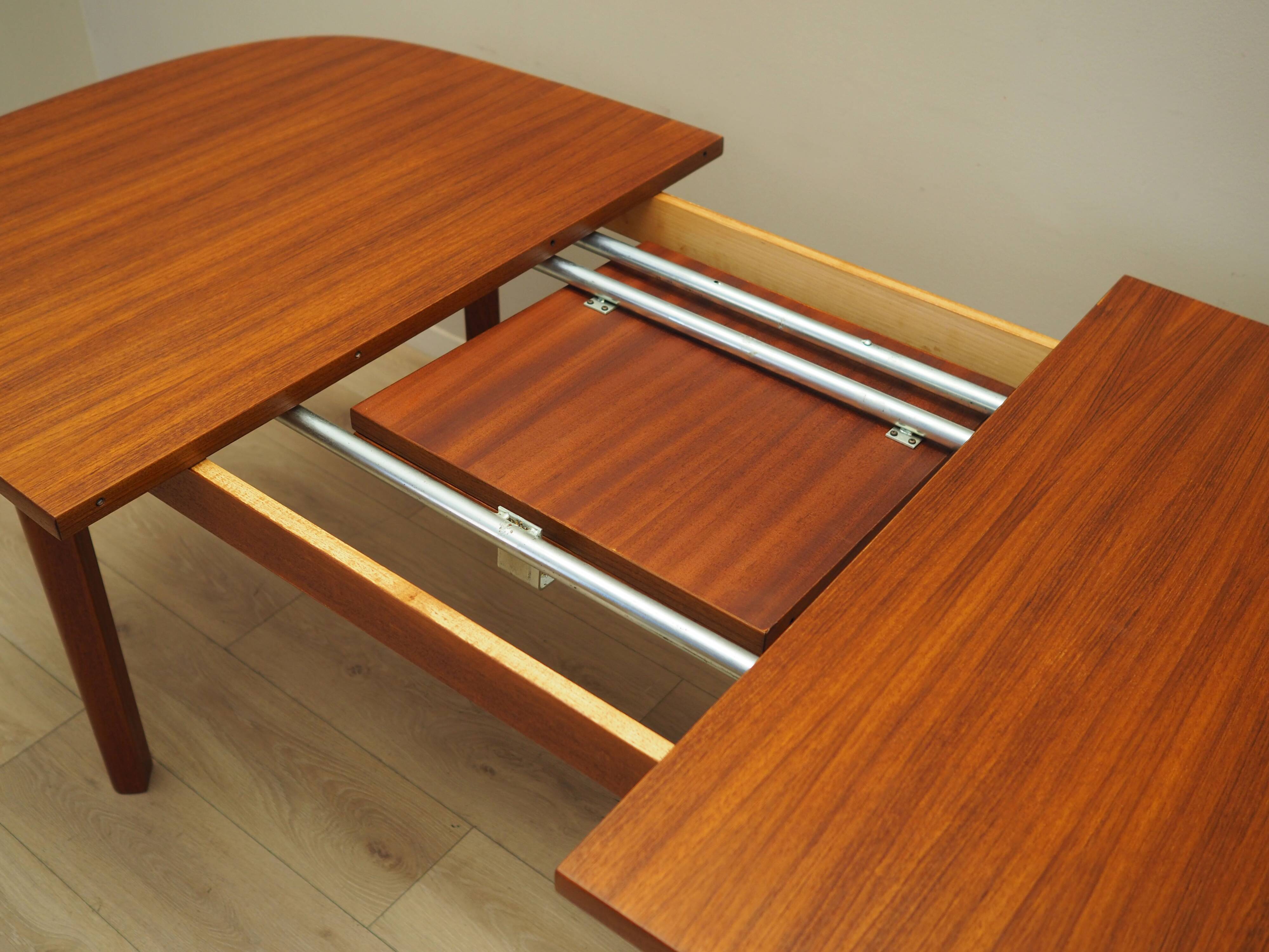 Teak table, Danish design, 1970s, manufacturer: Farstrup Møbler