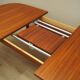 Table en teck, design danois, années 1970, fabricant : Farstrup Møbler