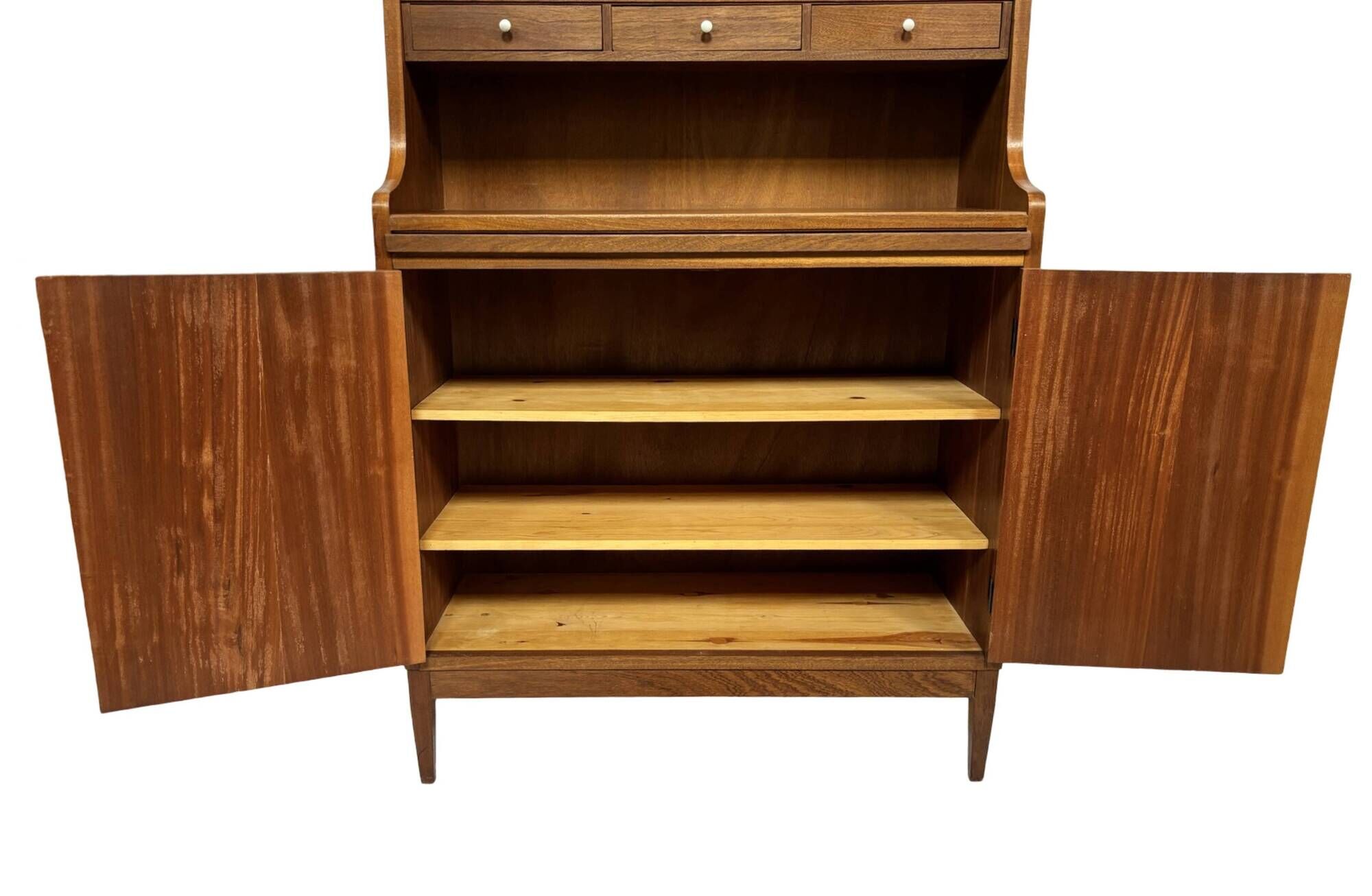 Vintage Wall Cabinet Cupboard Workplace Swedish Design 1960s