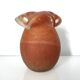 Matte marbled glass vase