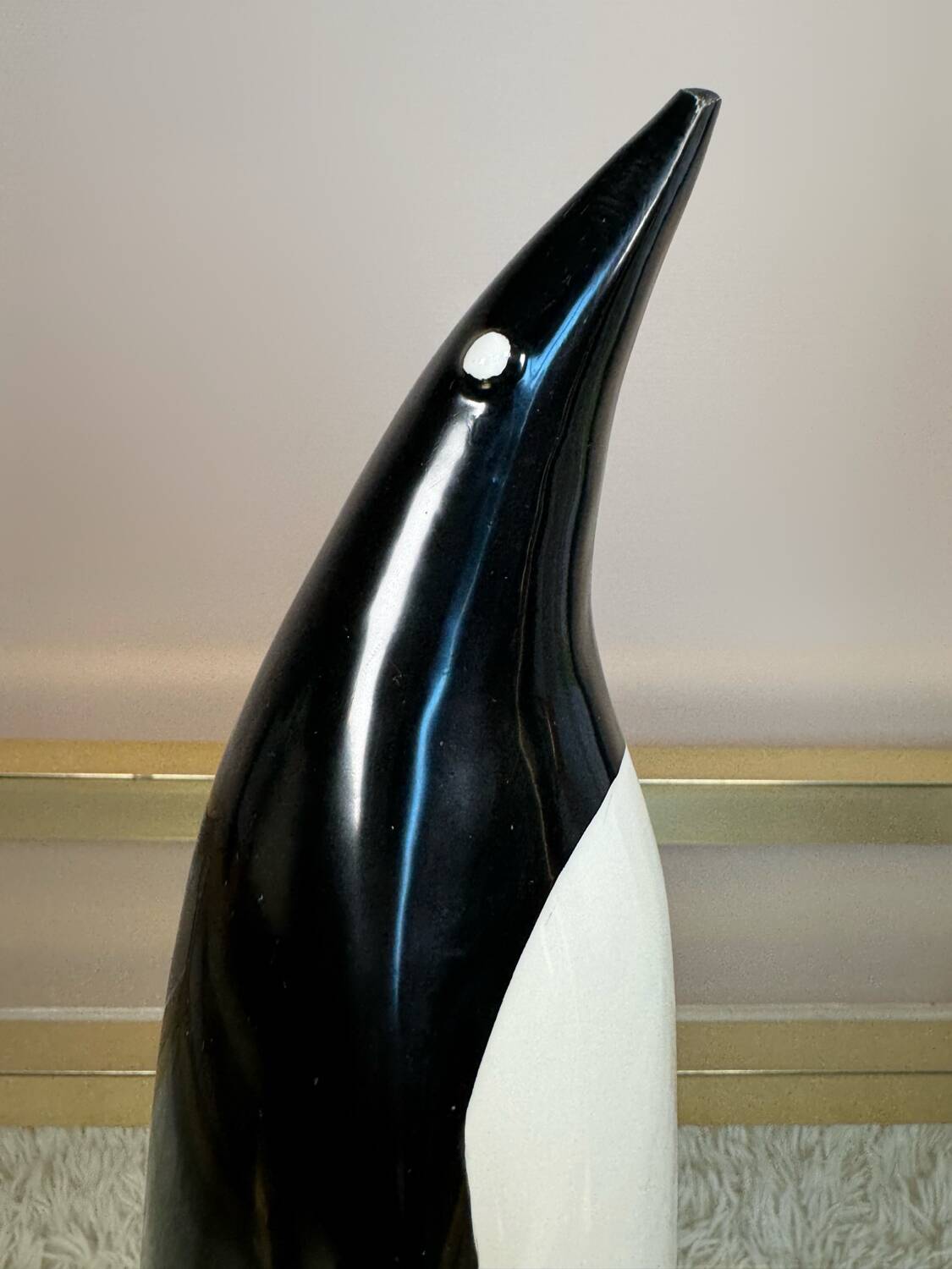 Art Deco ceramic penguin