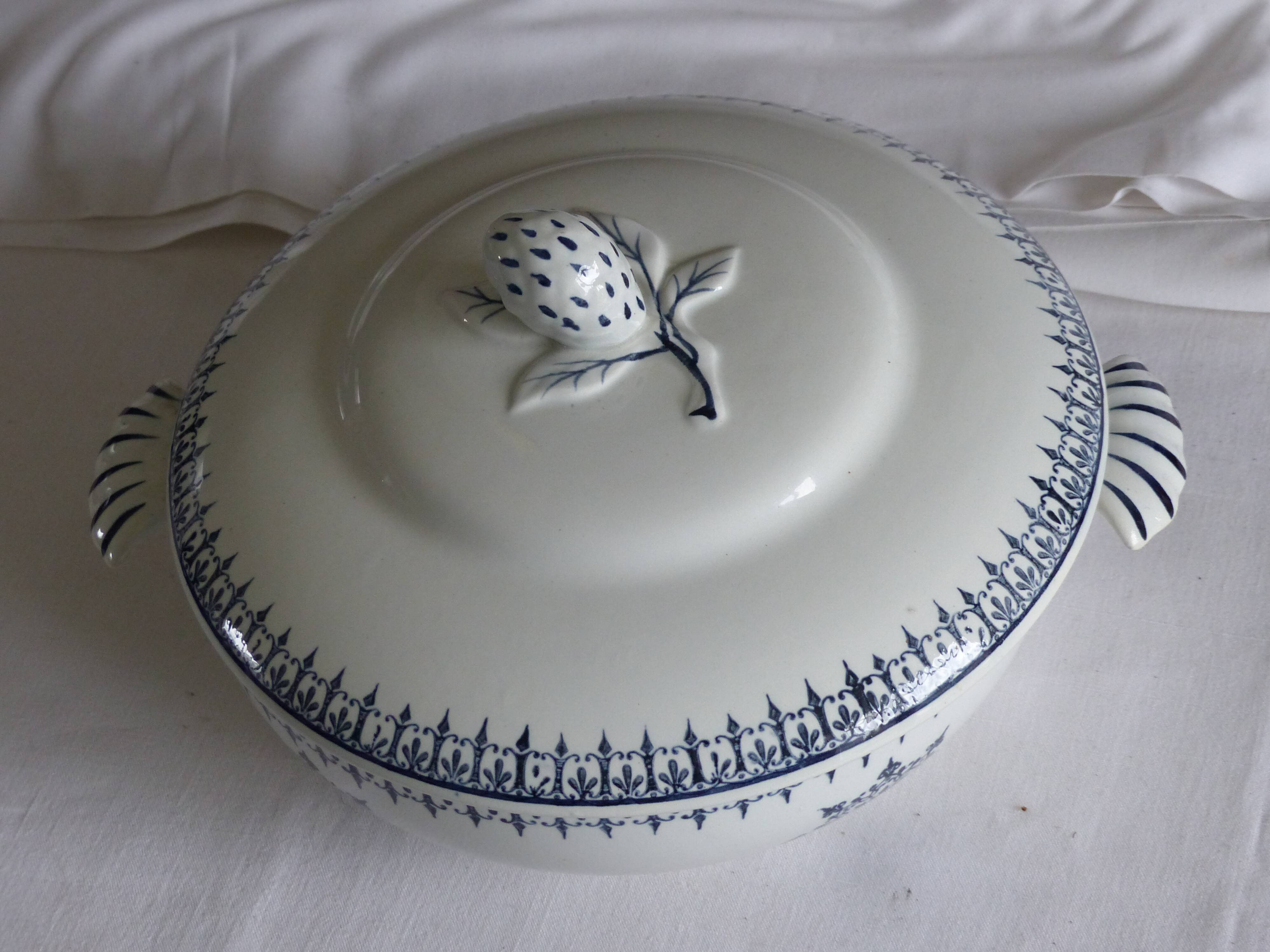 St Amand earthenware tureen.