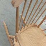 Wooden rocking chair 60's